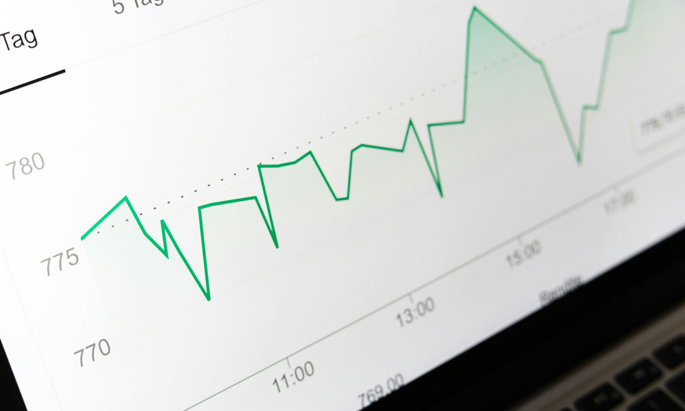 Law firm Google Analytics report on SEO rankings.